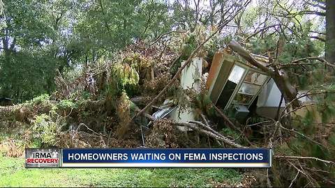 Woman living in tent for weeks waiting for FEMA help after home destroyed by Irma