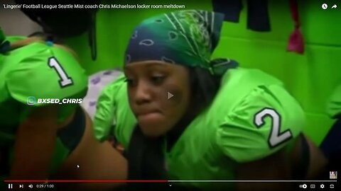 Lingerie Football Coach Goes Super Saiyan On Women 🤣