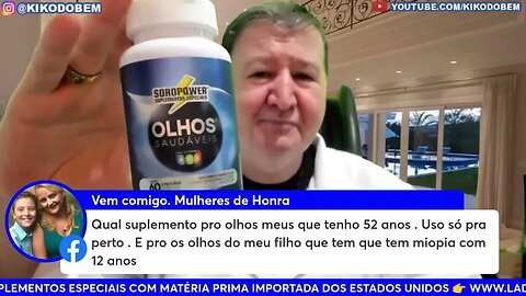 Suplemento para miopia e doenças dos olhos #visão em geral Melhor do Brasil WhatsApp (15)-99644-8181