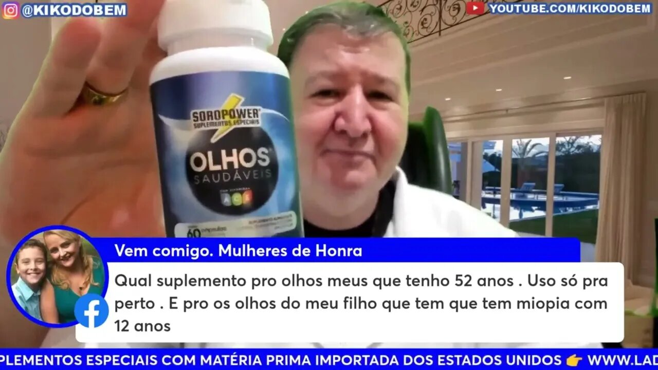 Suplemento para miopia e doenças dos olhos #visão em geral Melhor do Brasil WhatsApp (15)-99644-8181