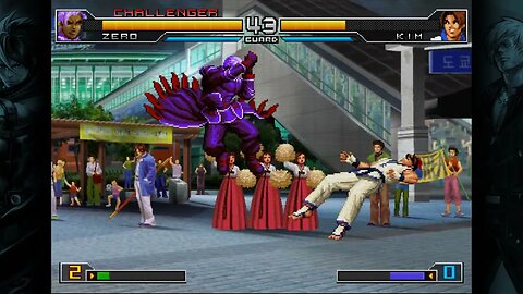 The King of Fighters 2002: Unlimited Match - Zero vs Kim - No Commentary 4K
