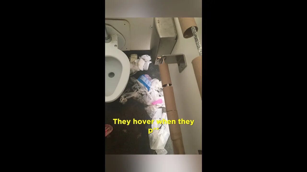 Why are women's bathrooms are DISGUSTING?? #Shorts