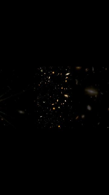 "North Ecliptic Pole Time Domain Field" Webb Space Telescope Crop 7 #galaxy #shorts #astronomy