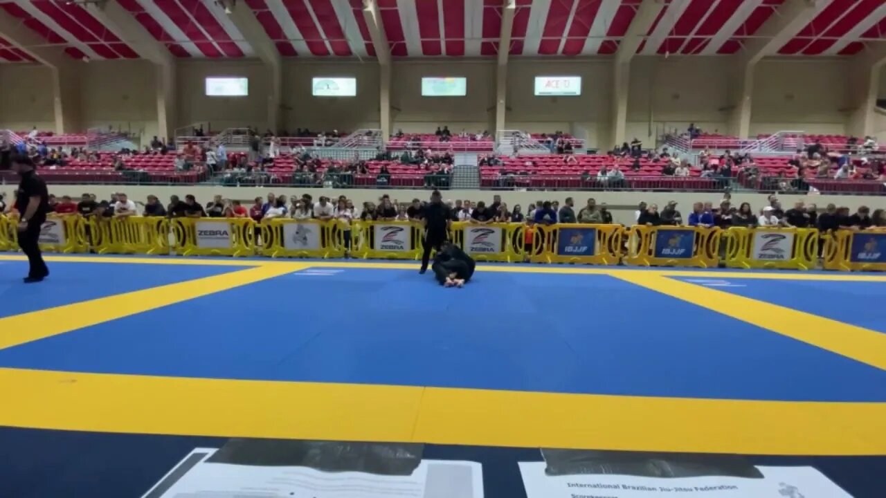 BLUE BELT'S FIRST IBJJF GI MATCH