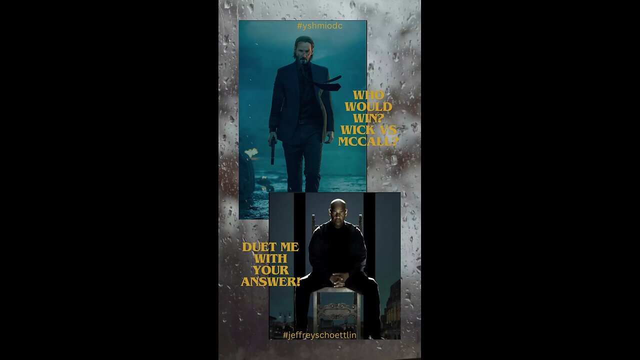 Who Wins? #johnwick #robertmccall #jeffreyschoettlin