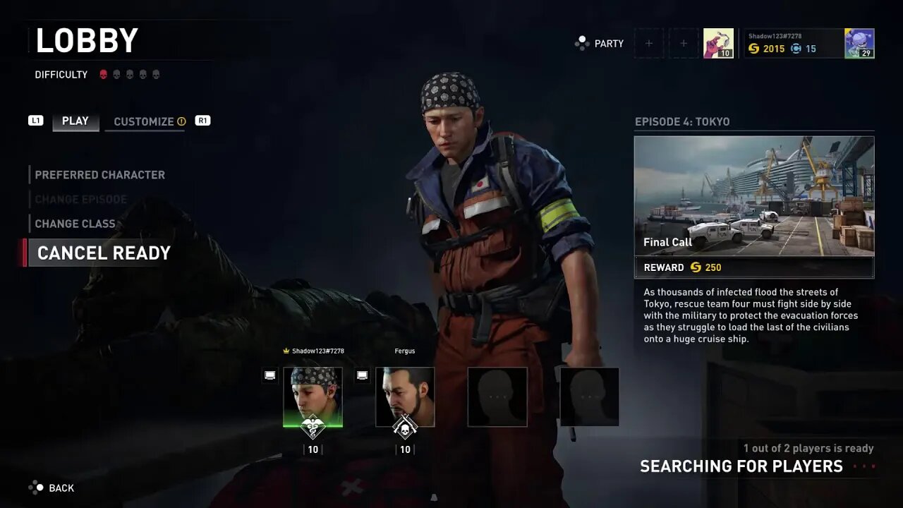 Shadow Gaming playing World War Z: Aftermath