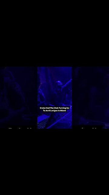 Drake Turning Up To Complicated by Abril Lavigne In Miami