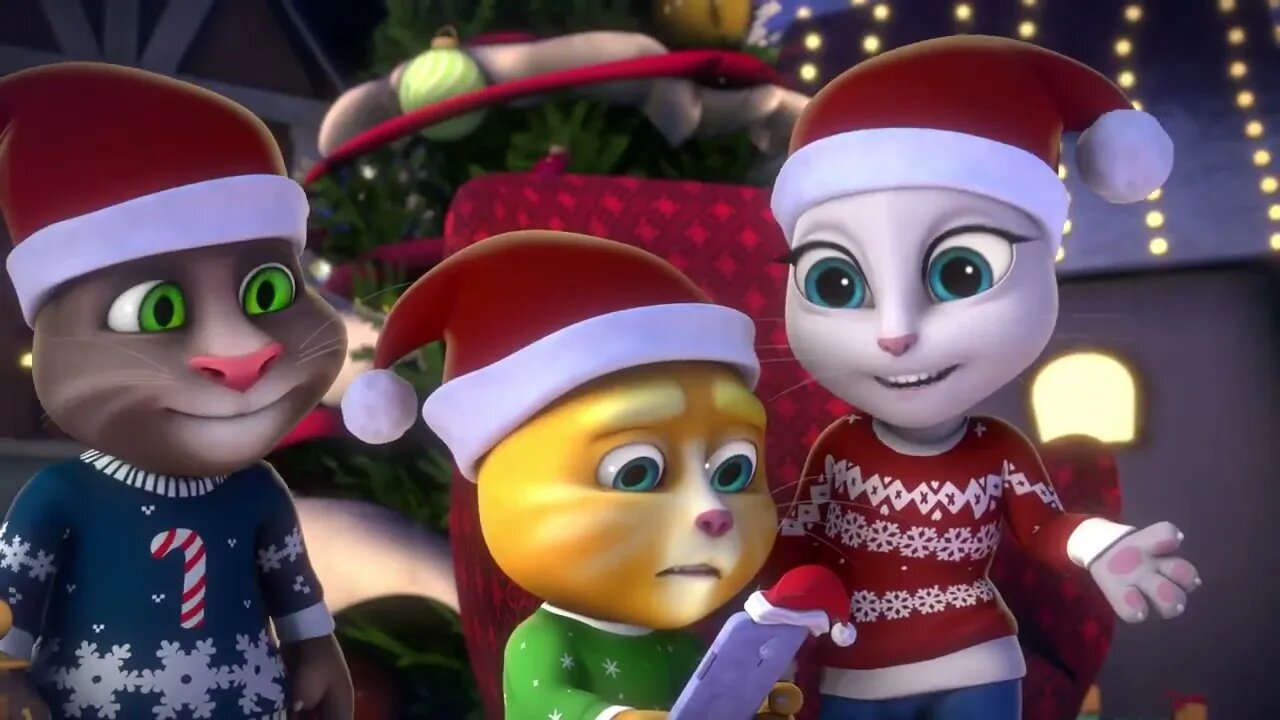 Santa’s Phone - Talking Tom & Friends | Season 5 Episode 17