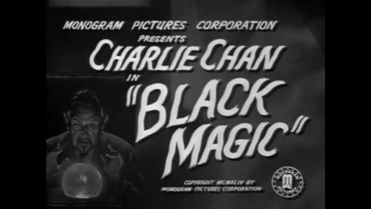 Black Magic (1944) Sidney Toler starring as Charlie Chan