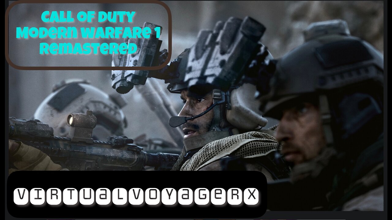 War Pig | Call Of Duty 4 Modern Warfare 1 Remastered 4K | War in the Middle East | U.S.M.C