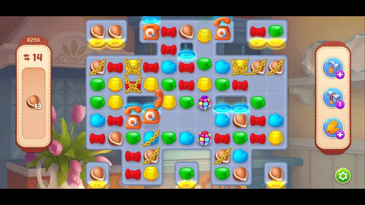 Playrix Homescapes Gameplay Walkthrough Level 8296