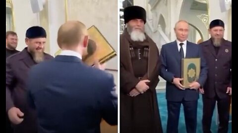 E’ Cristiano Putin che bacia il Corano?