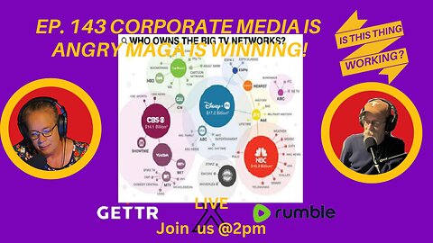 Ep. 143 - Corporate Media is angry MAGA is winning!
