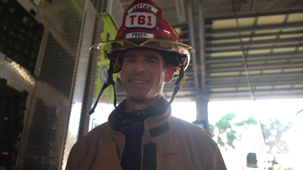 Alabama football player steps up to help Palm Beach Gardens fire captain battling cancer