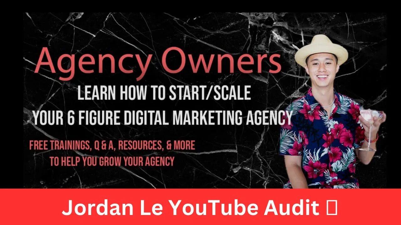 How to Grow and Scale on YouTube Jordan Le Audit👍