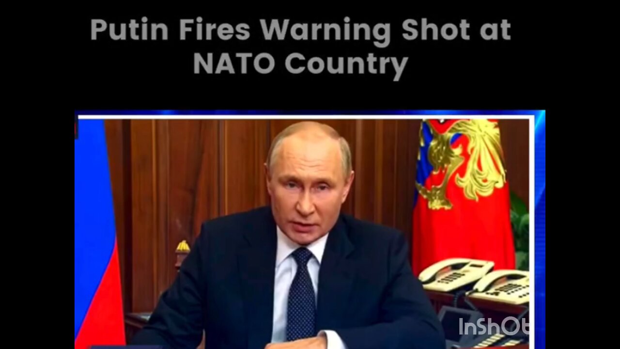 Putin fires warning shot at NATO