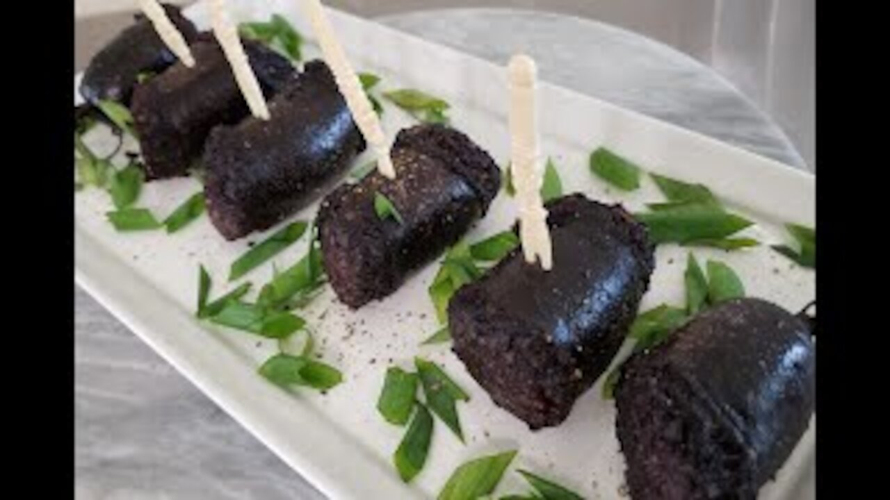 Morcillas Puerto Rican Blood Sausage