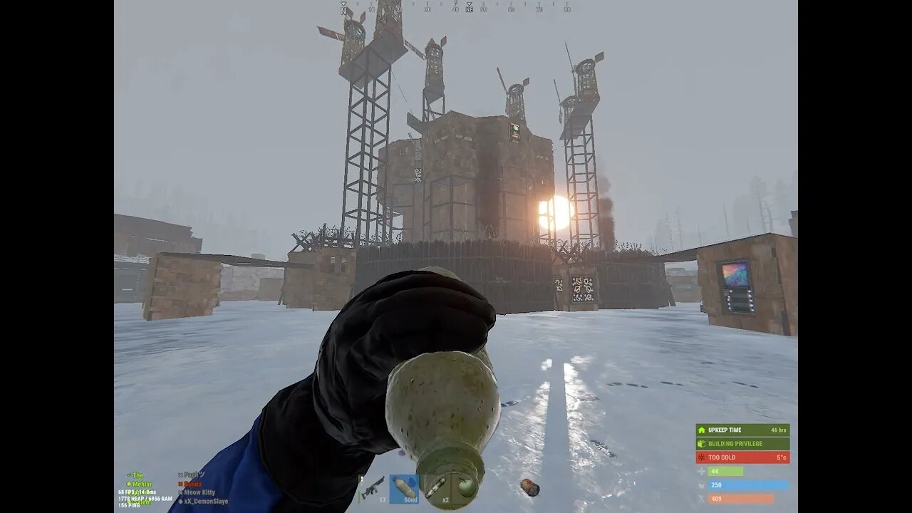 Andrew Tate saw me drinking normal water in rust