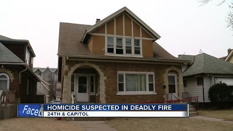 MPD still searching for suspects in fatal fire in North Milwaukee