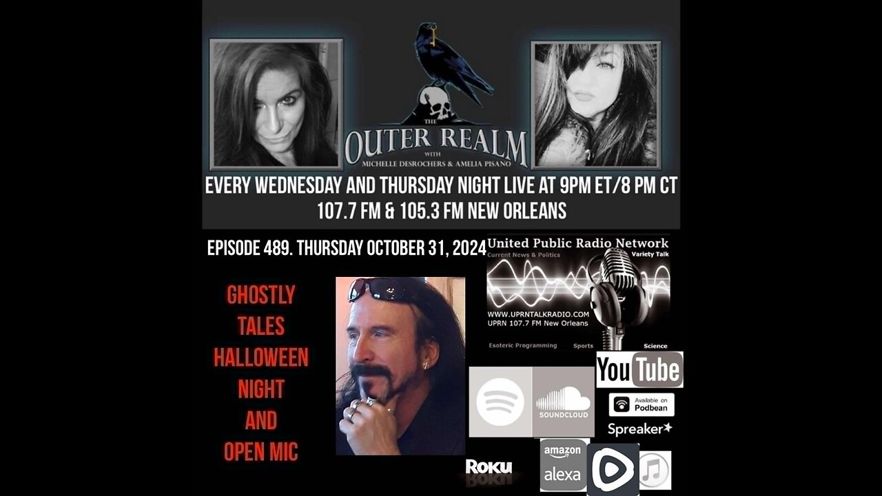 The Outer Realm HALLOWEEN Show -Wayne Mallows- Haunted & Paranormal Stories