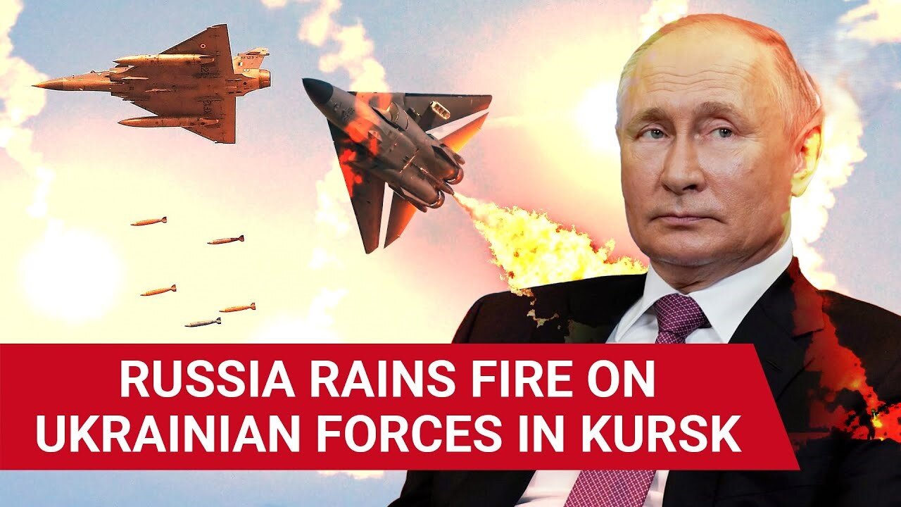 Russia Drops FAB Bombs, Explosive Drones On Ukrainian Forces In Kursk After Putin's Ultimatum