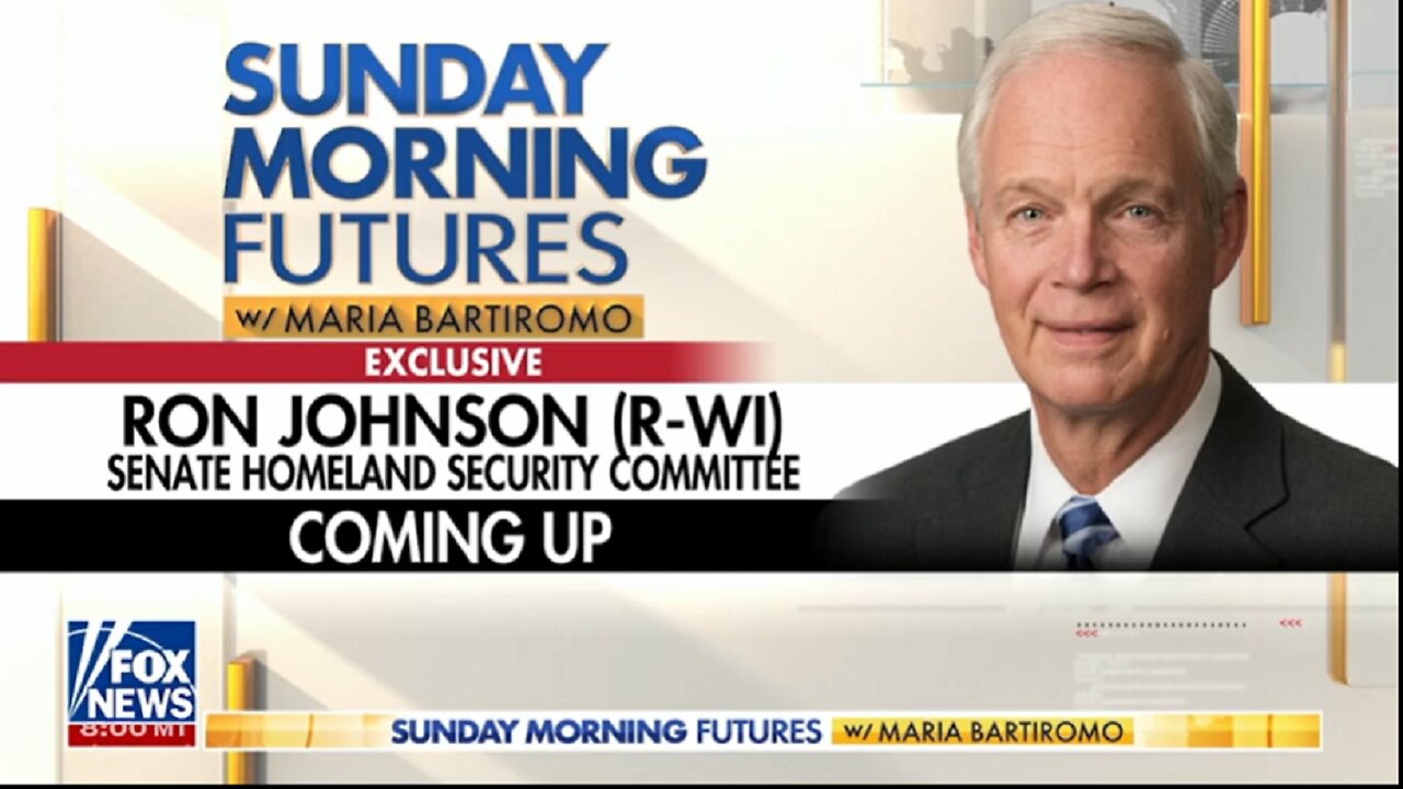 Ron Johnson - on the Confirmation Hearings