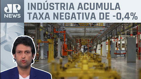 Produção industrial no Brasil recua 0,6% em julho; Alan Ghani explica