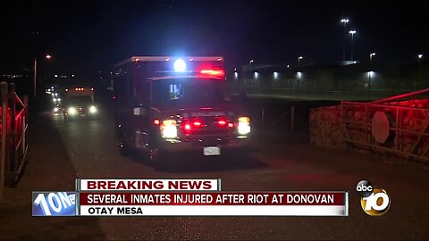 Several inmates injured after riot at Donovan