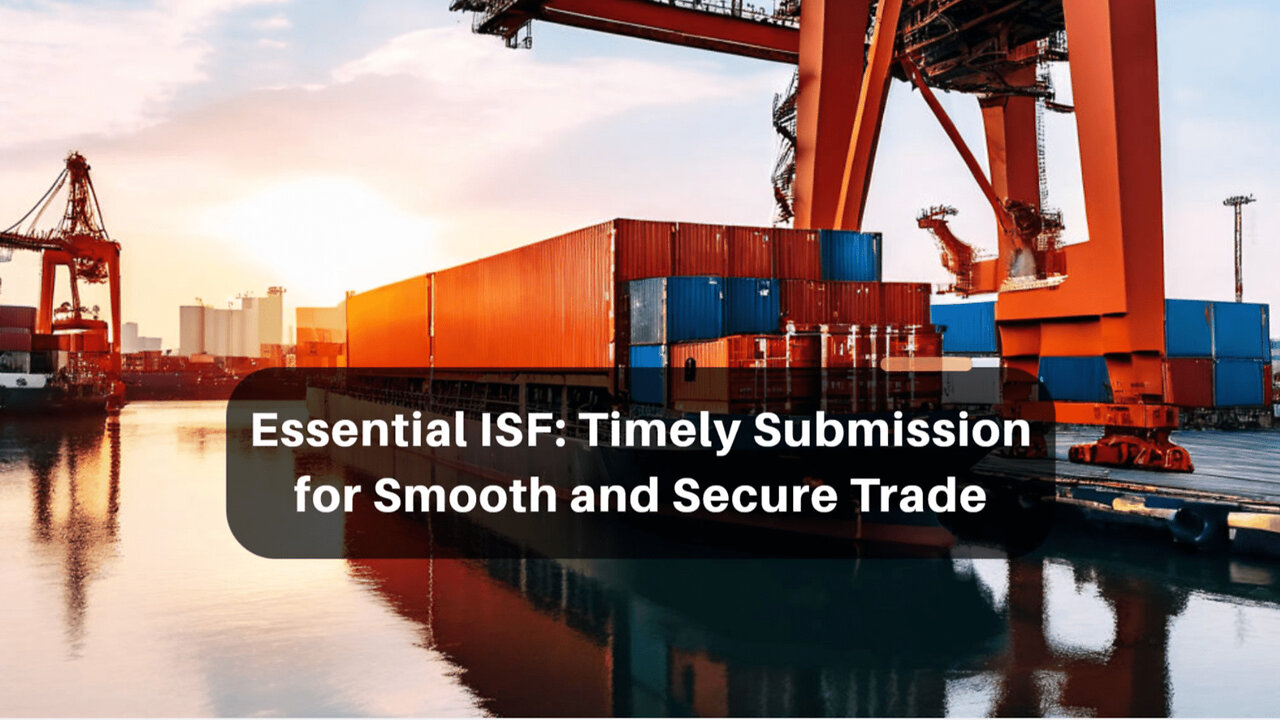 Unlocking the Secrets of Timely ISF Submission: A Must-Know for Importers