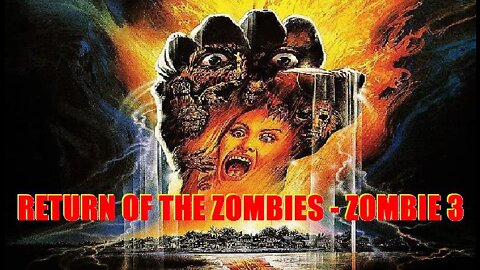 ZOMBIE 3: RETURN OF THE ZOMBIES 1988 Italian Version of Return of the Living Dead UNCUT MOVIE in HD & W/S