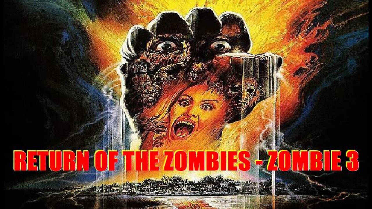 ZOMBIE 3: RETURN OF THE ZOMBIES 1988 Italian Version of Return of the Living Dead UNCUT MOVIE in HD & W/S