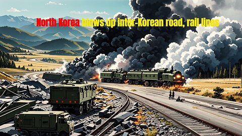 North Korea Blows Up Inter-Korean Roads & Rail Lines: Tensions Escalate at the Border