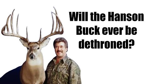 Is the world record buck walking around right now?