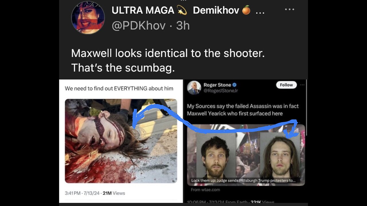 REVEALING WHO’S THE REAL ASSASSIN🧟♂️🏚️🥷SHOOTER AT TRUMP-PA-RALLY🎭🏚️🥷💫