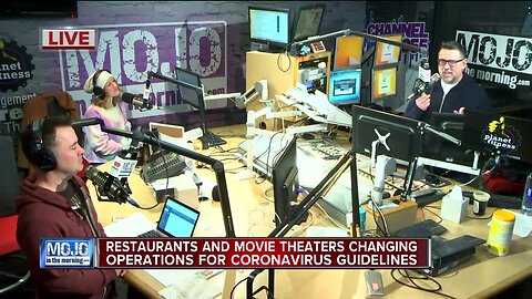 Mojo in the Morning: Restaurants, theaters changing operations