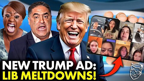 Trump Drops Hysterical New Ad ROASTING Libs Unhinged Election Night Meltdowns 🤣