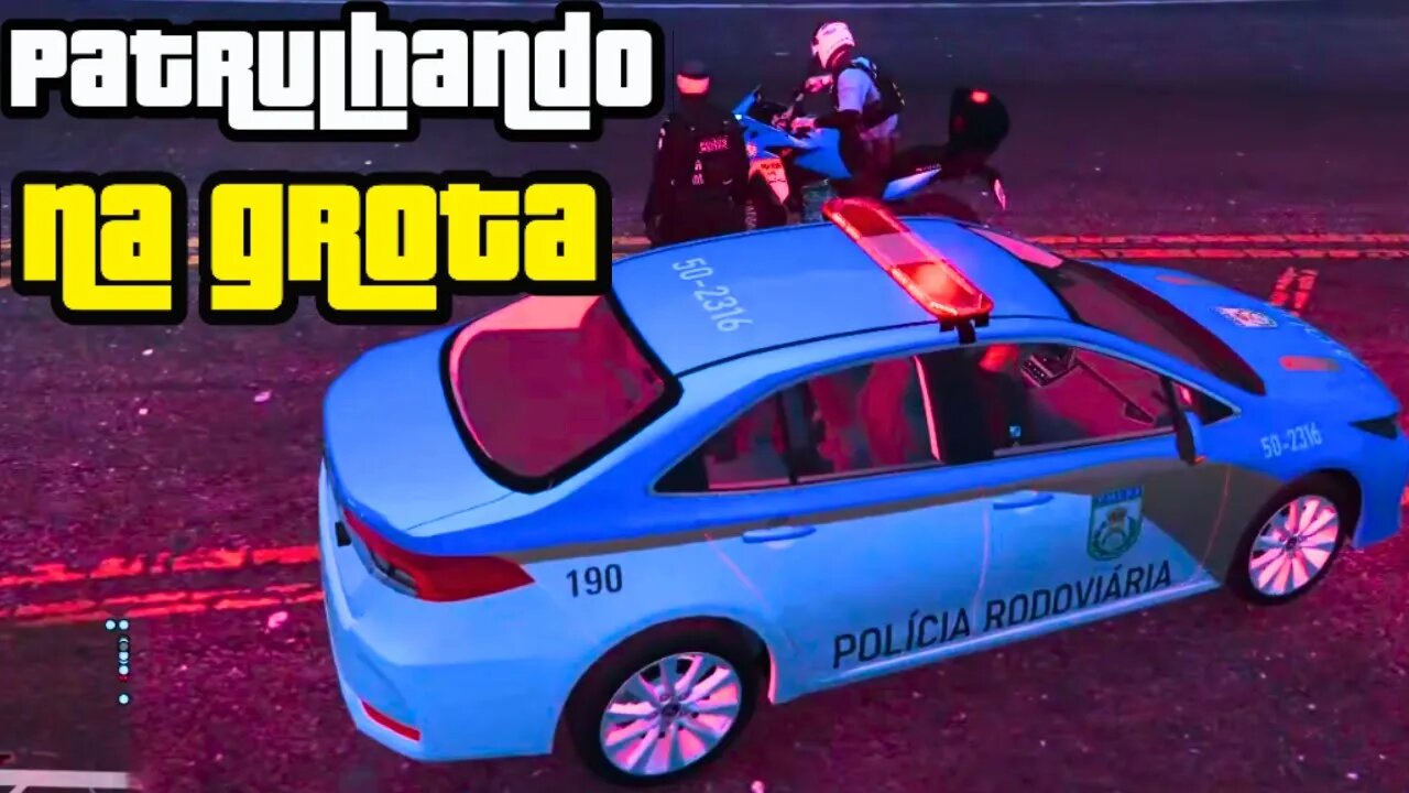 PATRULHANDO A CIDADE COMO PMRJ | GTA RP