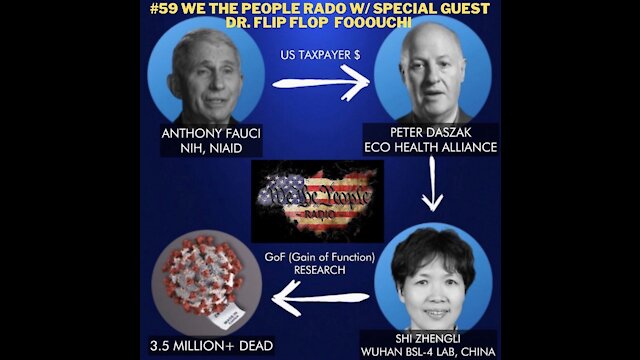 #59 We The People Radio w/ Special Guest Dr. Flip Flop Foooouuuuchi