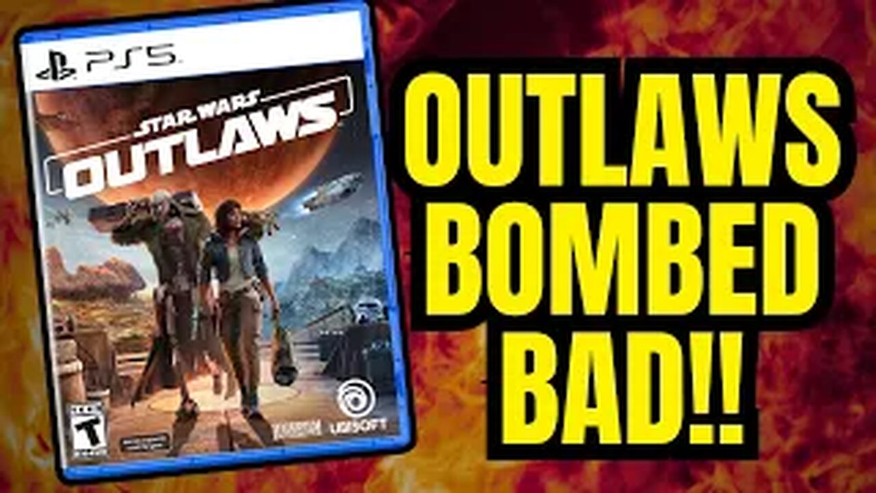 Star Wars Outlaws FLOPS! Ubisoft’s Woke Disaster Sells Just 1 Million!