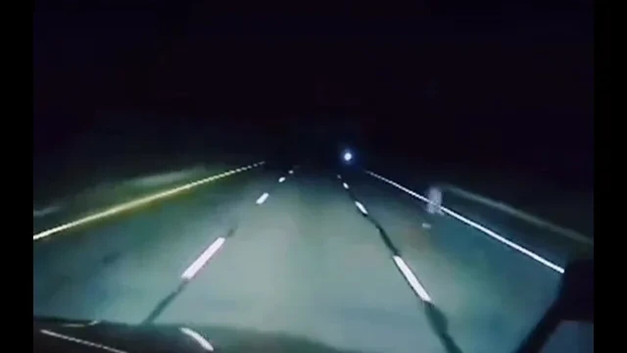 Something on the road.