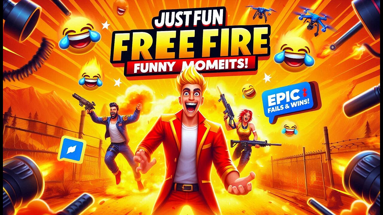 "Hilarious Free Fire Moments: Epic Fails & Funny Wins! 😂 Must Watch!" (JustFun00007)