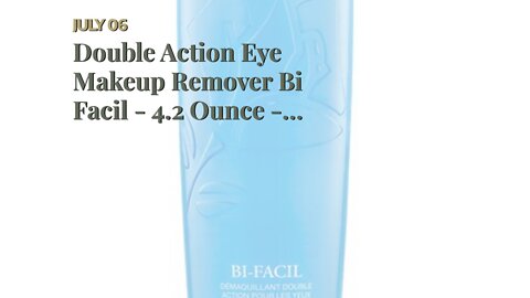 Double Action Eye Makeup Remover Bi Facil - 4.2 Ounce - 125 Ml by cosmetics