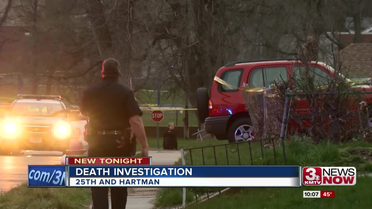 Death investigation at 25th and Hartman Ave