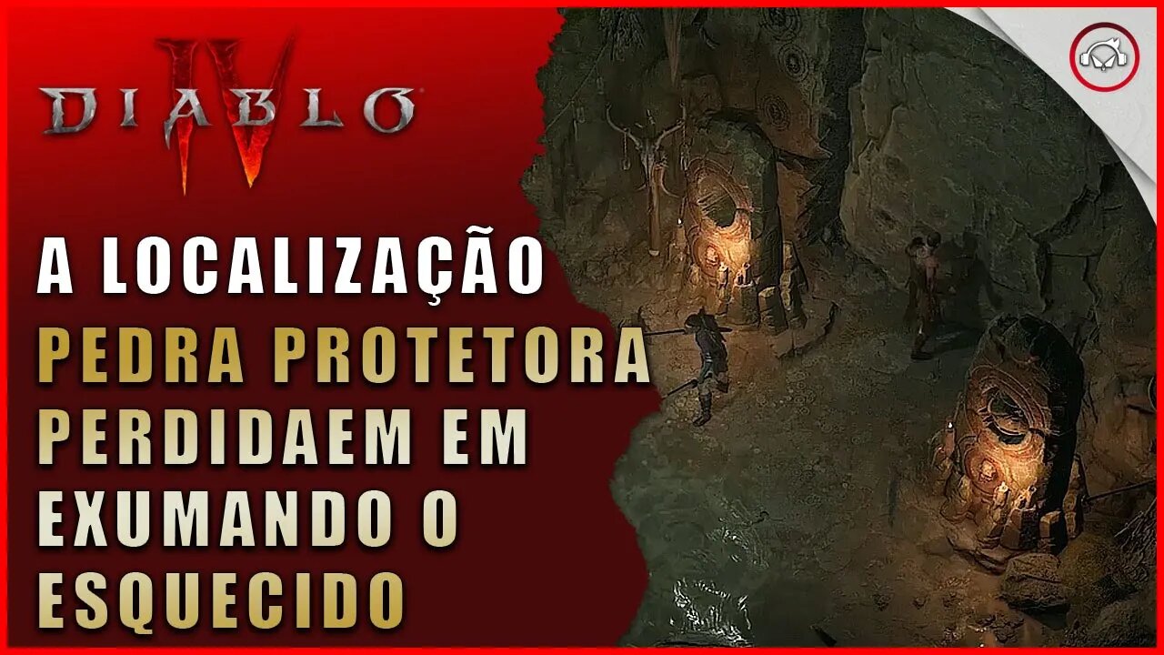 Diablo 4, Como encontrar a pedra protetora perdida em Exumado o Esquecido | Super-Dica