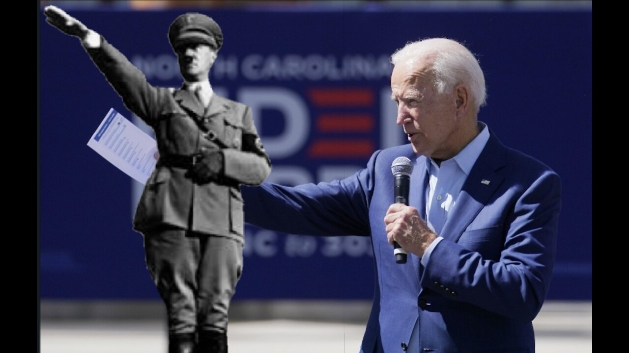 ADOLF HITLER Debates JOE BIDEN the DEBATE