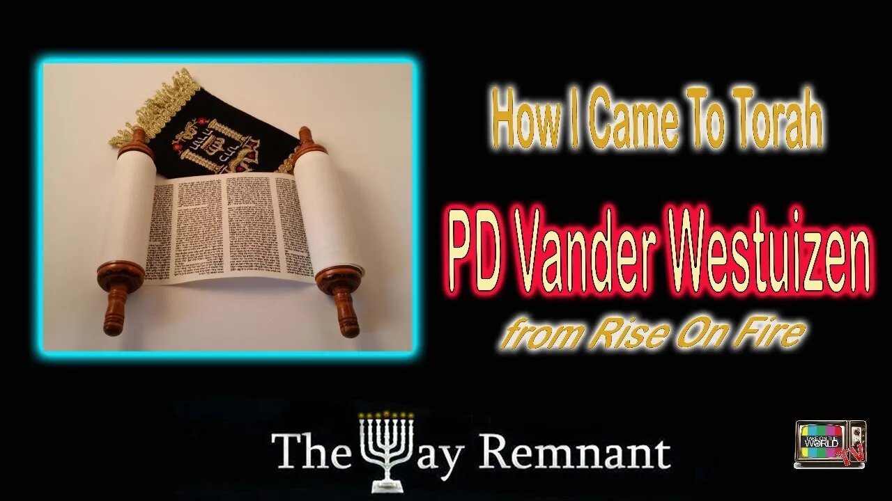 How I Came to Torah with PD Vander Westhuizen