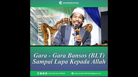 Bansos Melalaikan Engkau Kepada Sang Pemberi Rezeki