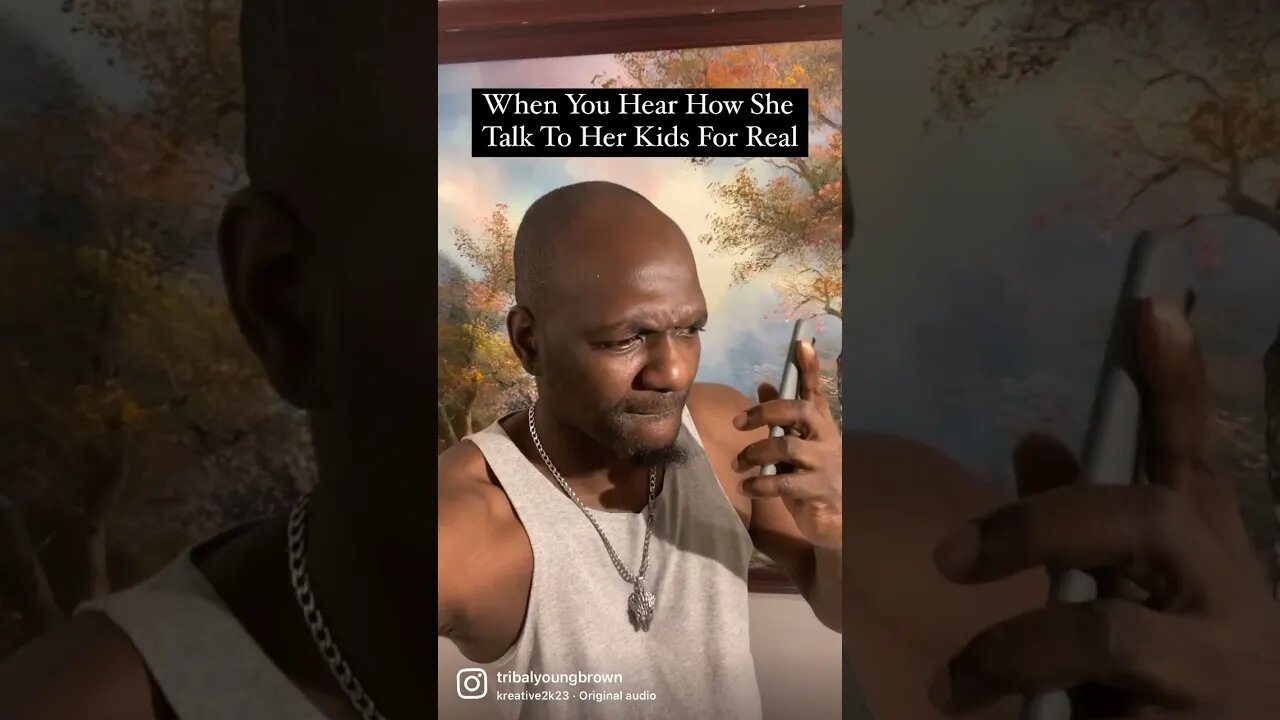 When You Hear How She Really Talk To Her Kids