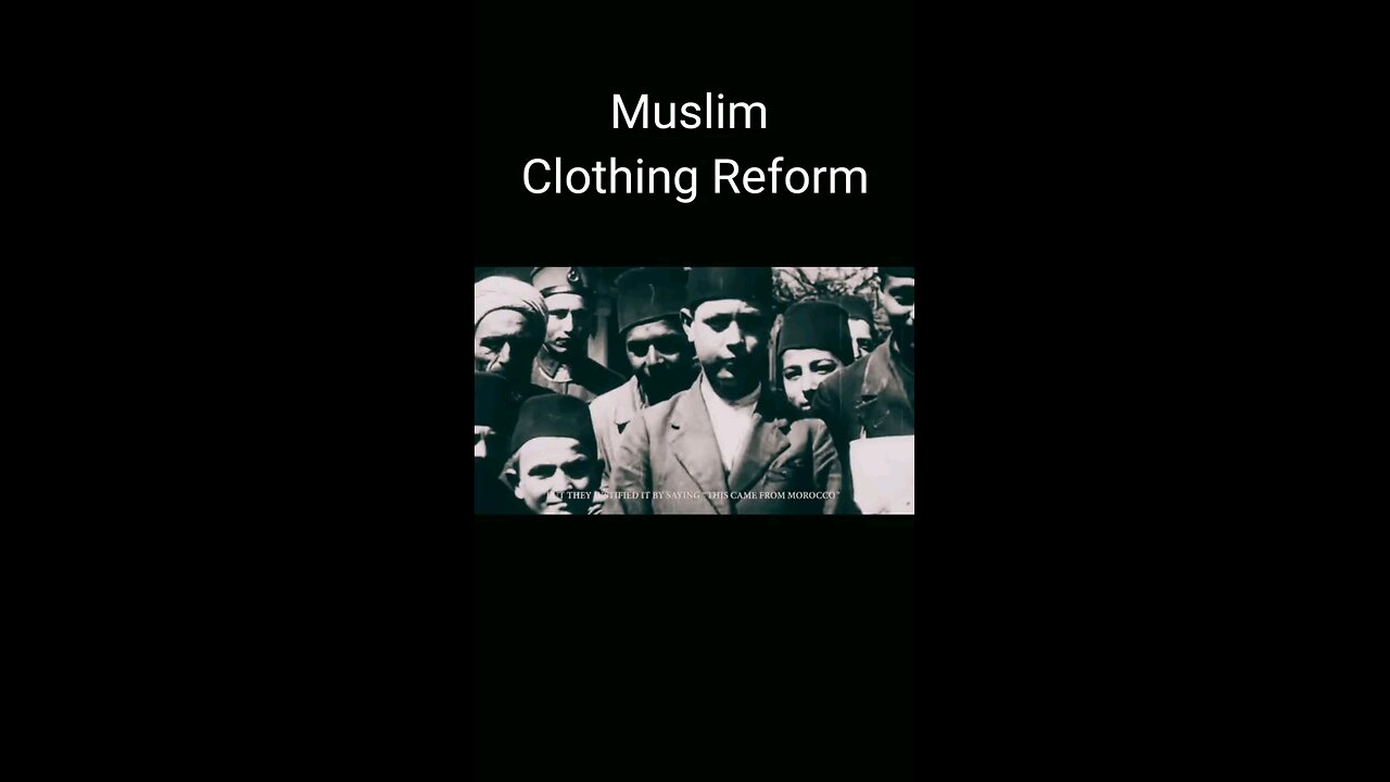 THE MUSLIM CLOTHING REFORM #Foryou #Islam #Muslim #IslamicHistory #ShakeOneOfficial