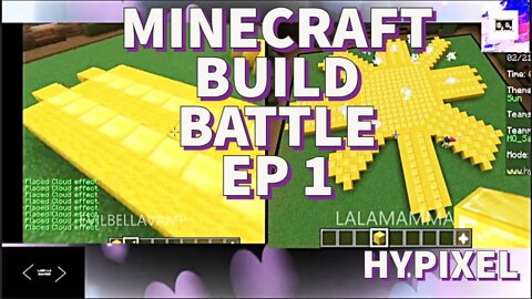 #MINECRAFT Build Battle EP 1